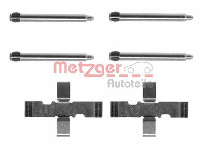 Set accesorii, placute frana METZGER 109-1101