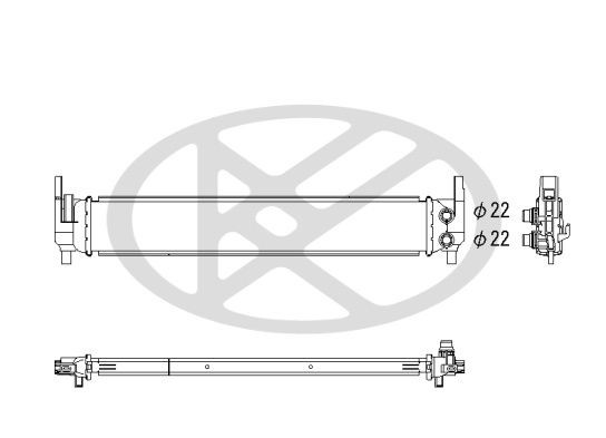 Radiator, racire motor KOYORAD PL443513