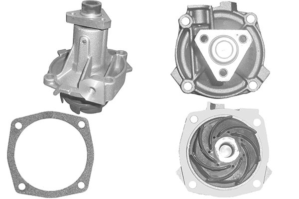 Pompe à eau, refroidissement du moteur