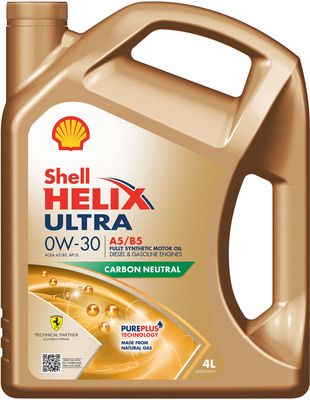 E-shop SHELL Motorový olej Helix Ultra A5/B5 0W-30, 550046685, 4L