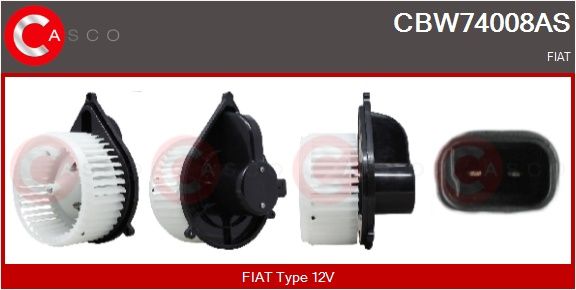 vnitřní ventilátor CASCO CBW74008AS