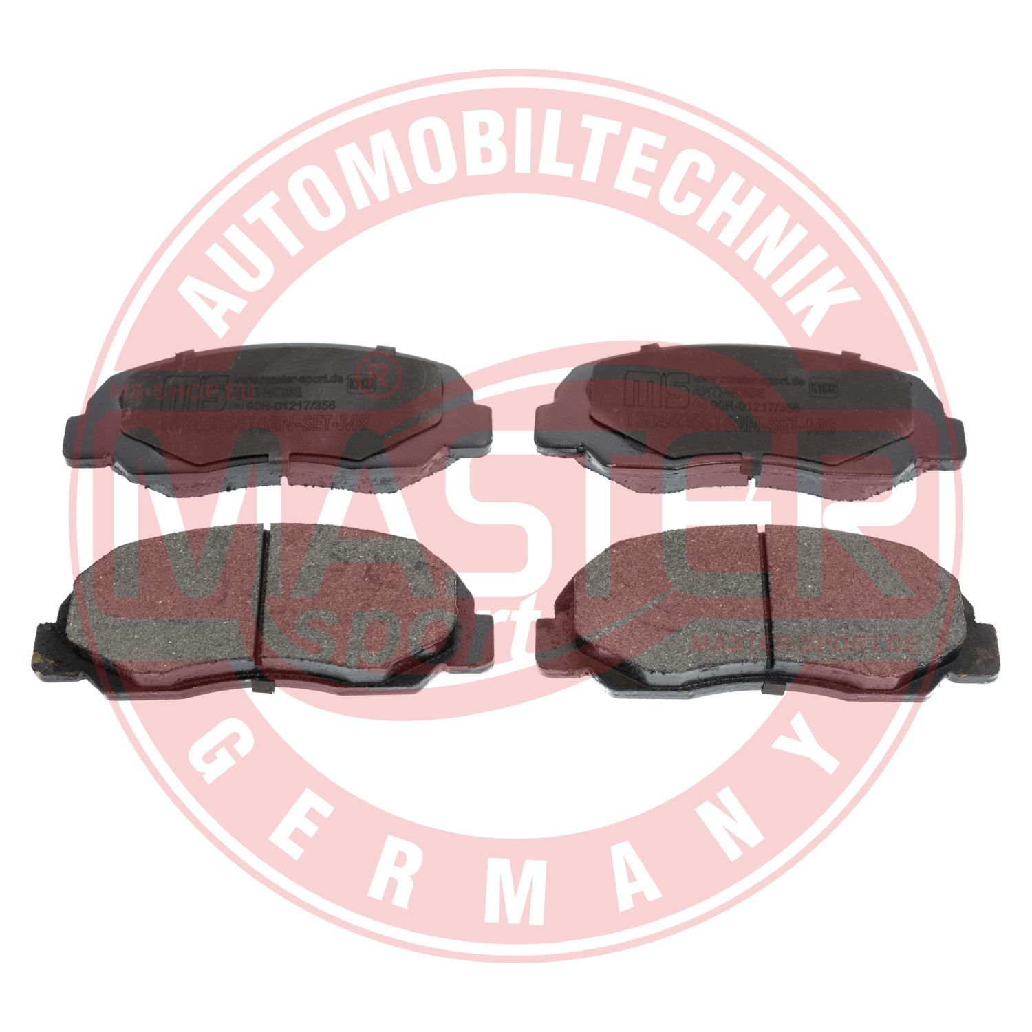 Zestaw klocków hamulcowych, hamulce tarczowe MASTER-SPORT GERMANY 13046058162N-SET-MS