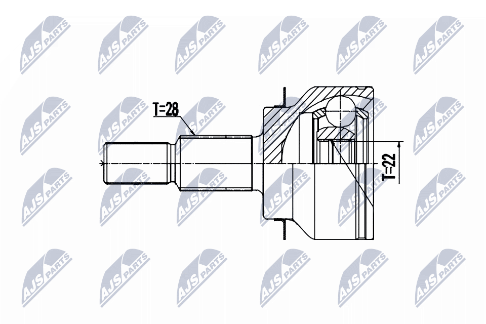 Set articulatie, planetara NTY NPZ-MZ-064