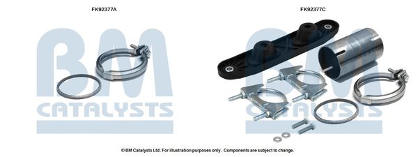 Zestaw montażowy, katalizator BM CATALYSTS FK92377
