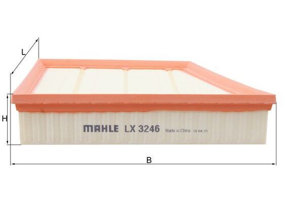 Vzduchový filtr MAHLE LX 3246
