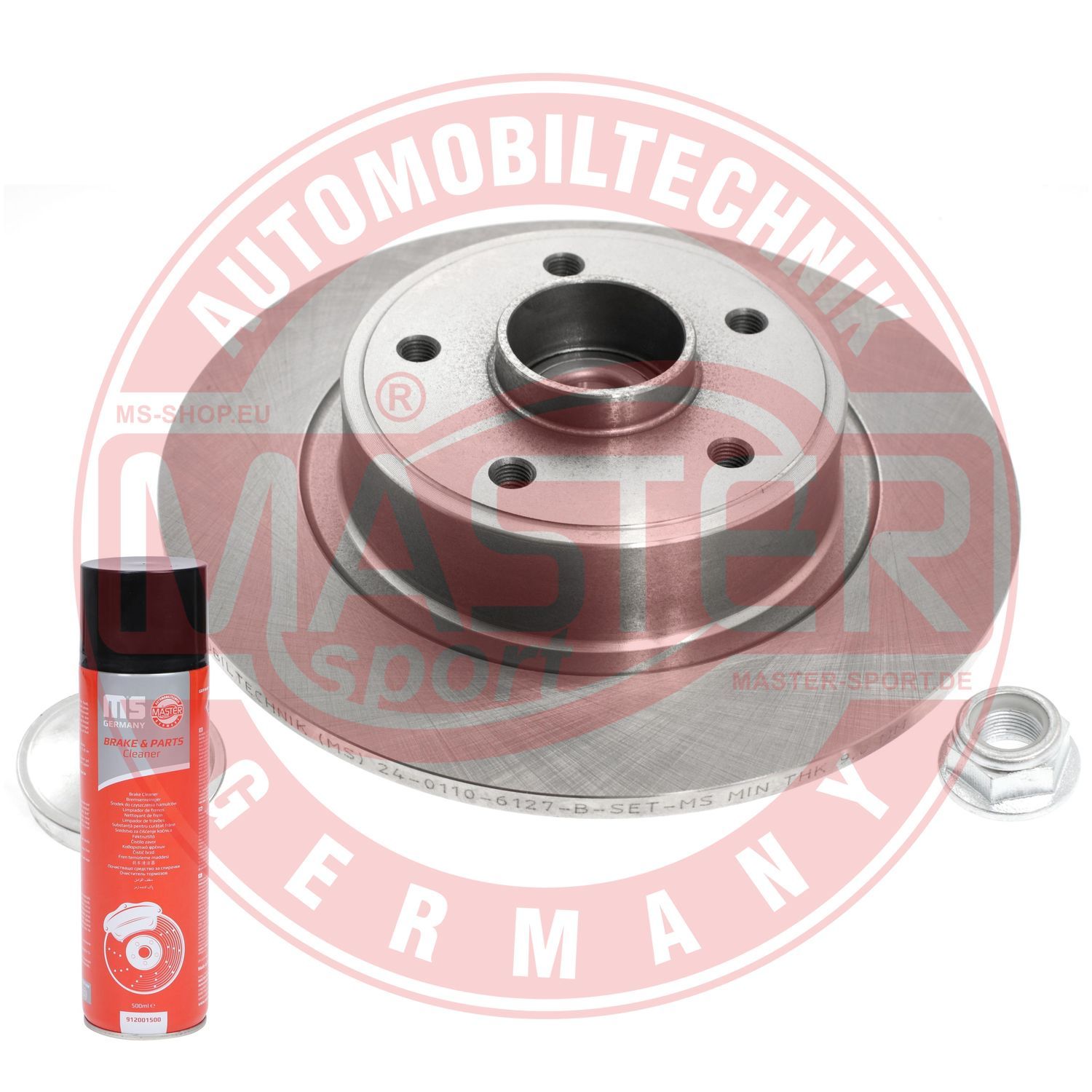 Tarcza hamulcowa MASTER-SPORT GERMANY 2401106127B-PCS-MSP