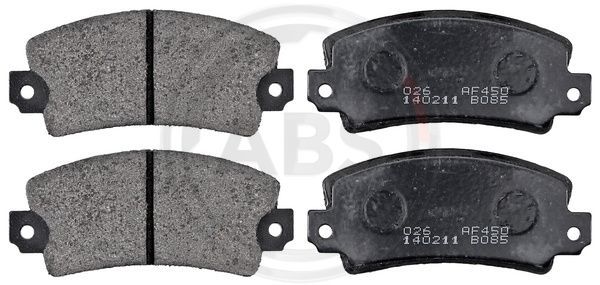 Zestaw klocków hamulcowych, hamulce tarczowe A.B.S. 36042