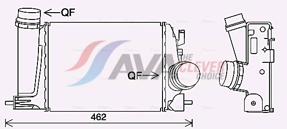 Kompressoriõhu radiaator