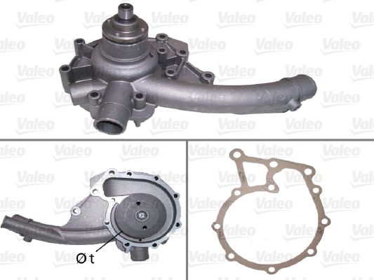 Pompa wody, chłodzenie silnika VALEO 506095