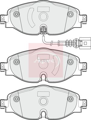 Apec - Front Brake Pad Set