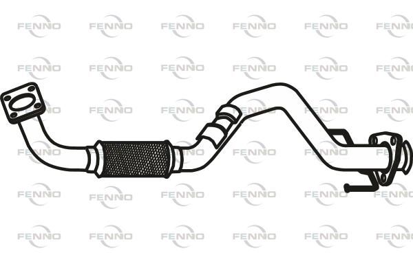 Rura wydechowa FENNO 1J0254300P