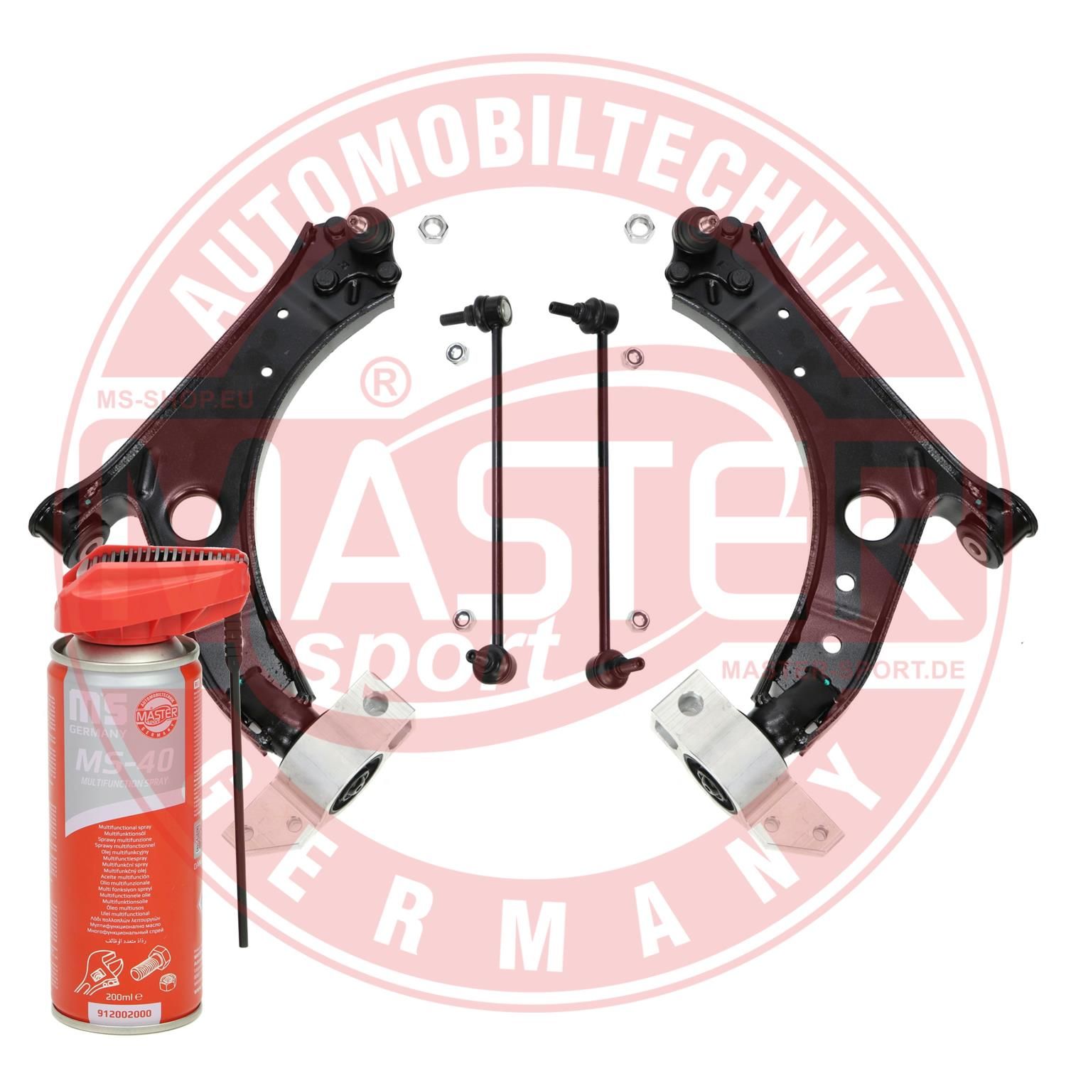 E-shop Sada ramien nápravy zavesenia kolies MASTER-SPORT GERMANY 36865/1-KIT-MSP