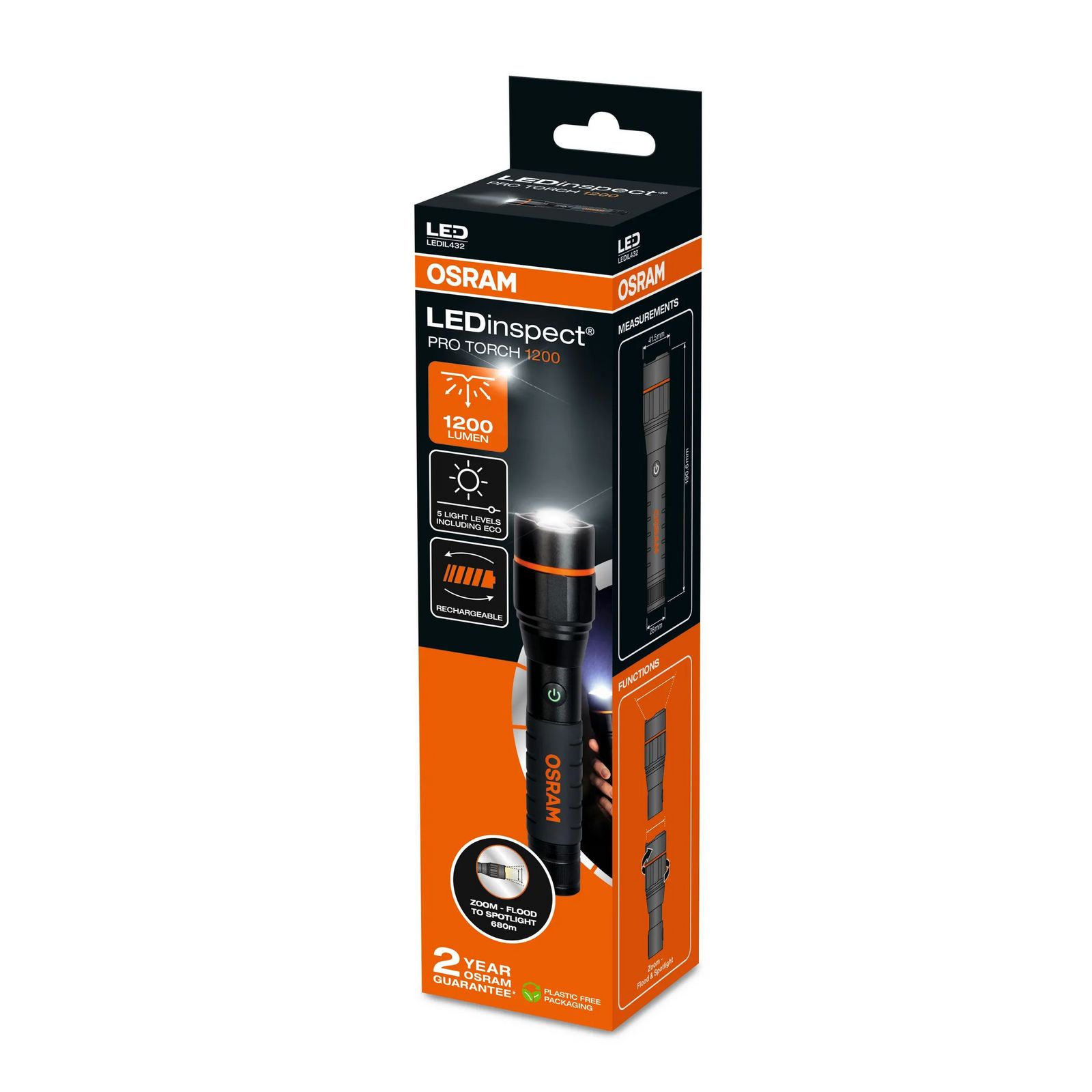 Ruční svítidlo ams-OSRAM LEDIL432
