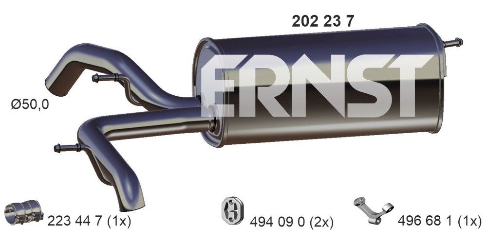 Toba esapament finala ERNST 202237