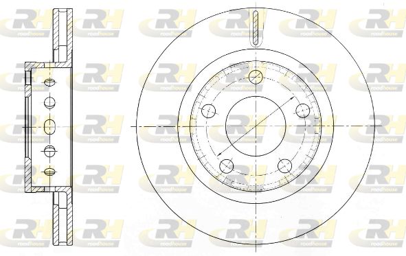 Tarcza hamulcowa ROADHOUSE 61363.10