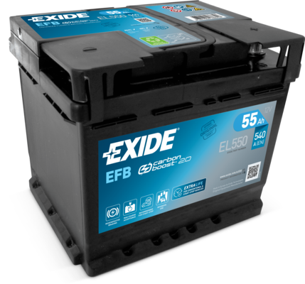 Štartovacia batéria EXIDE EL550