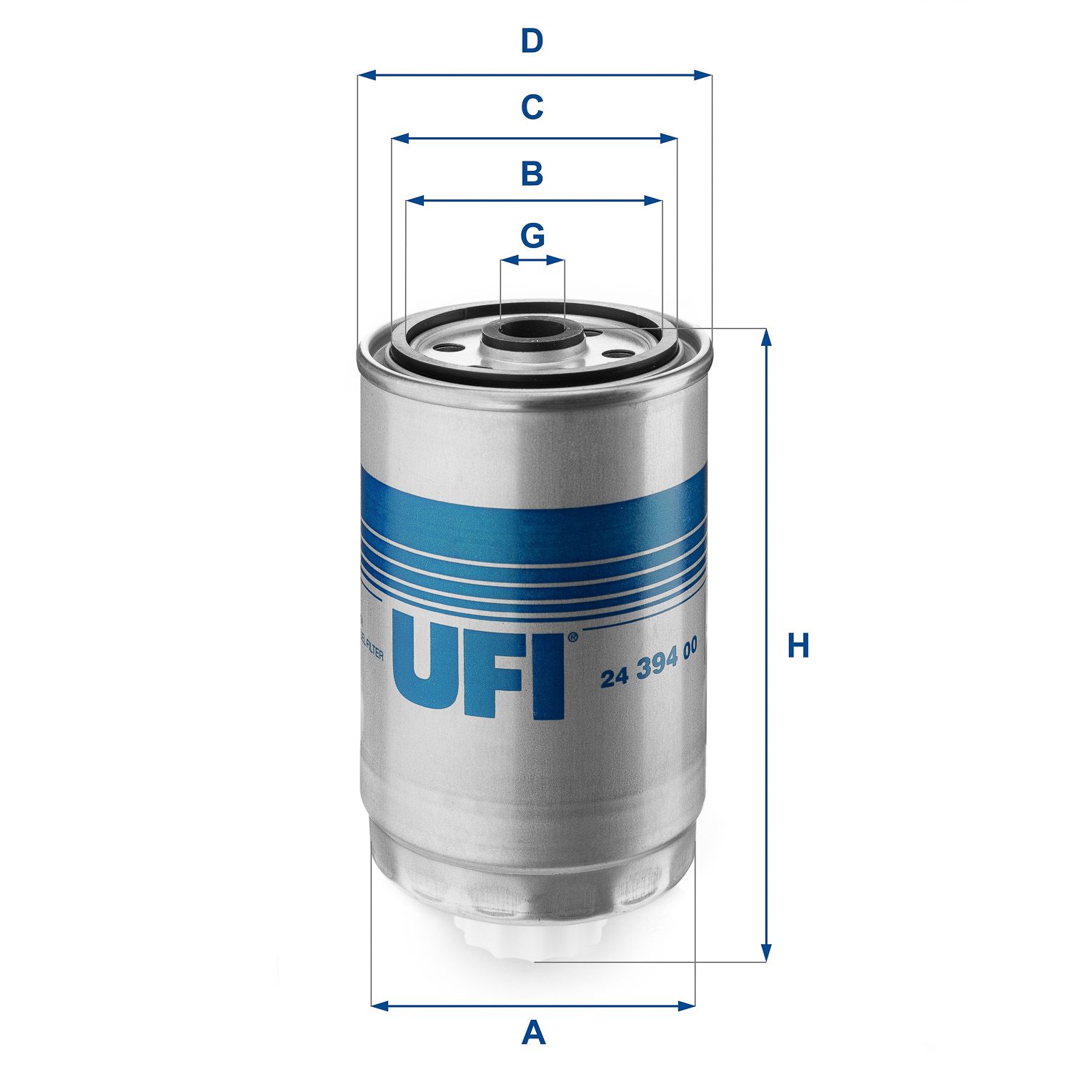 filtru combustibil UFI 24.394.00