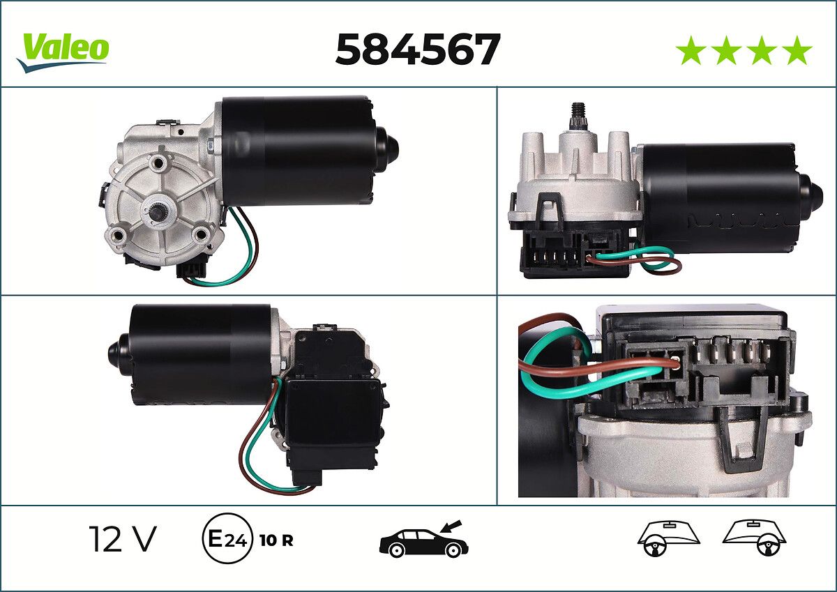 motor stergator VALEO 584567