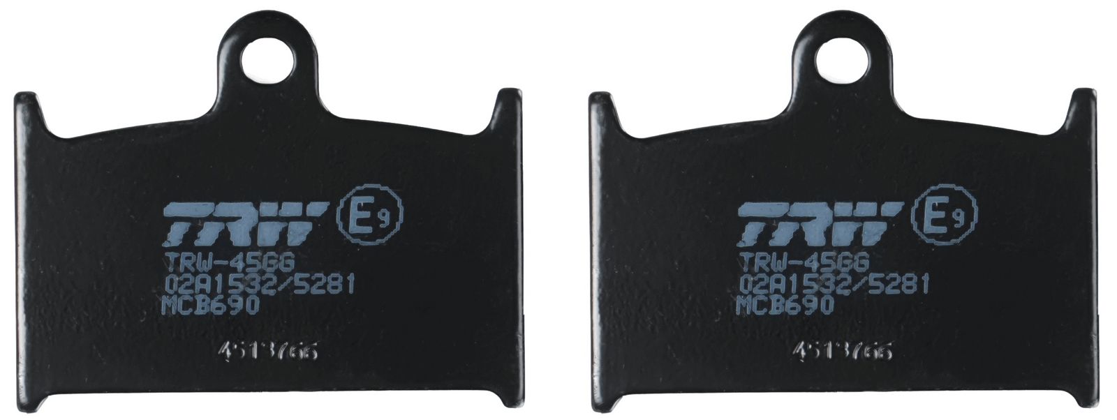 set placute frana,frana disc TRW Organic Allround MCB690