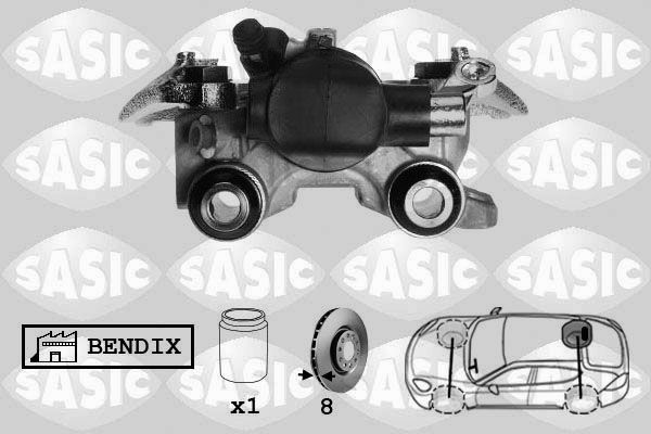 Zacisk hamulca SASIC SCA0061