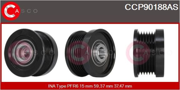 Levně Řemenice, generátor CASCO CCP90188AS