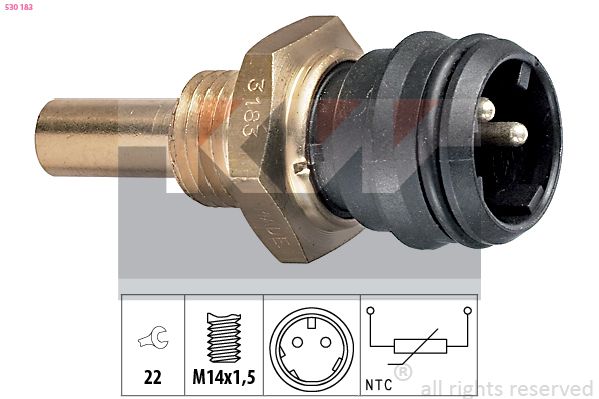 Czujnik, temperatura płynu chłodzącego KW 530 183