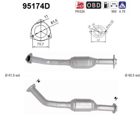 Katalizator AS 1741030260