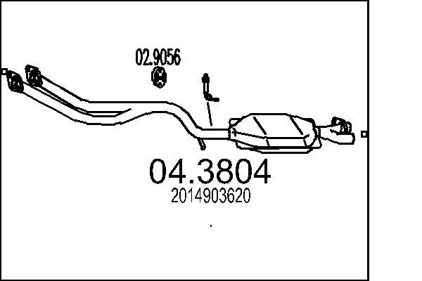 Katalizator MTS 2014903620