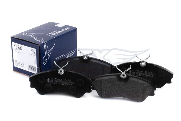 Levně Sada brzdových destiček, kotoučová brzda TOMEX Brakes 10-65