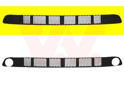 Grille de ventilation, pare-chocs