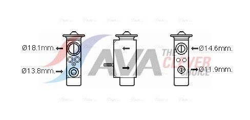 Расширительный клапан, кондиционер