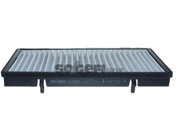 Filtr, wentylacja przestrzeni pasażerskiej TECNOCAR EC389