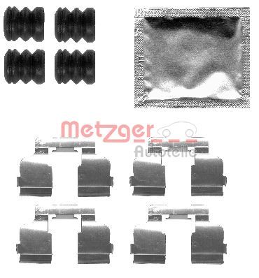 Zestaw akcesoriów, klocki hamulcowe METZGER AUTOTEILE 109-1835