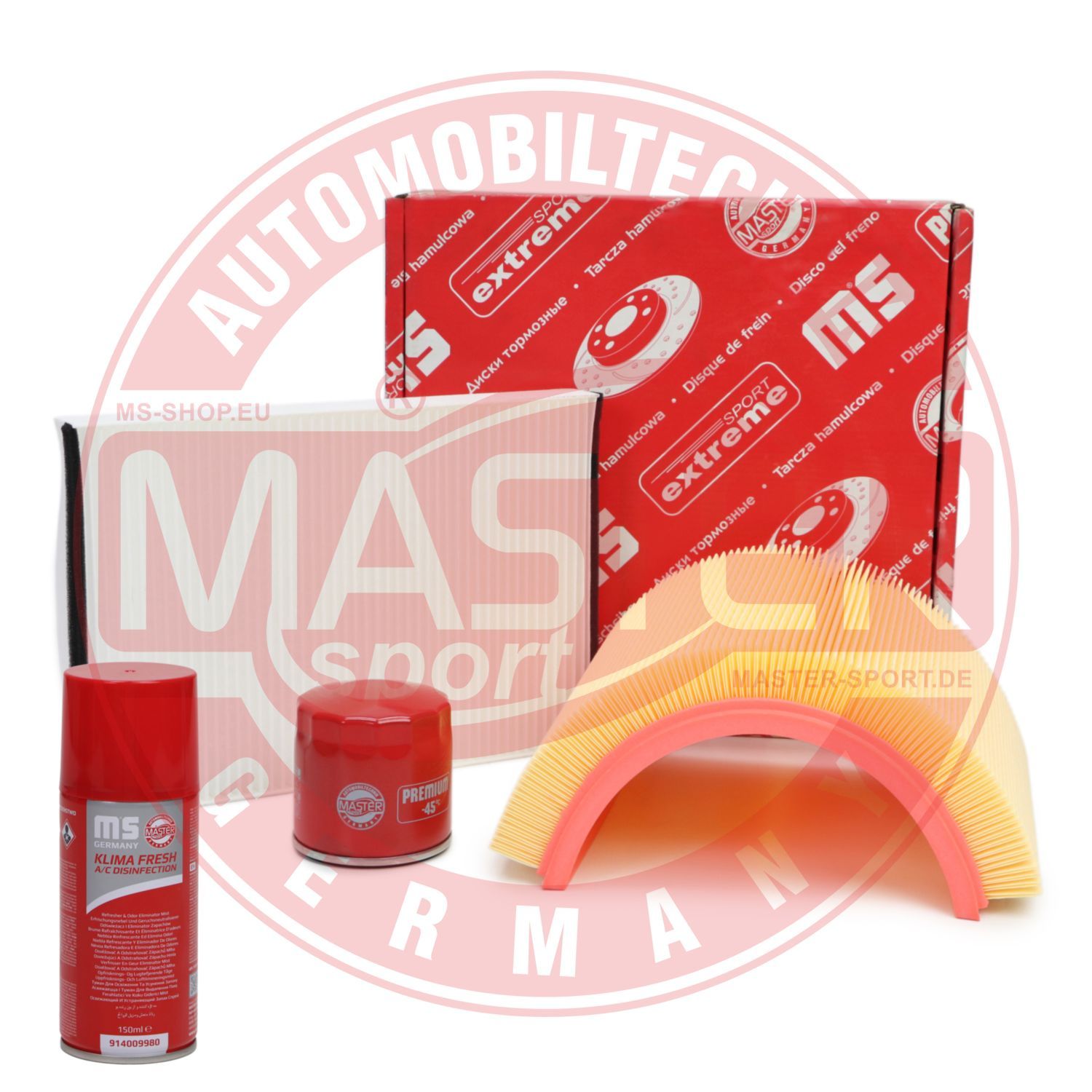 E-shop Filter - Sada MASTER-SPORT GERMANY 450001292P