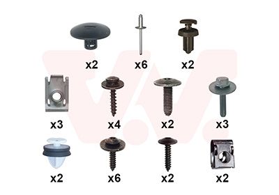 Set montaj, bara protectie VAN WEZEL 1506793