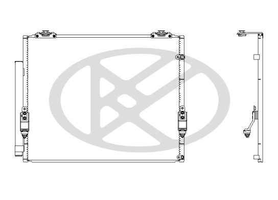 Condensator, climatizare KOYORAD CD010850