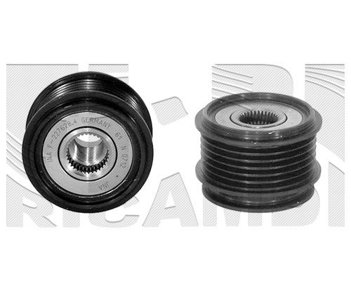 Alternator - sprzęgło jednokierunkowe KM INTERNATIONAL FI9570
