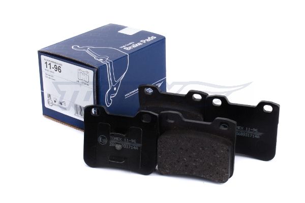 Levně Sada brzdových destiček, kotoučová brzda TOMEX Brakes 11-96