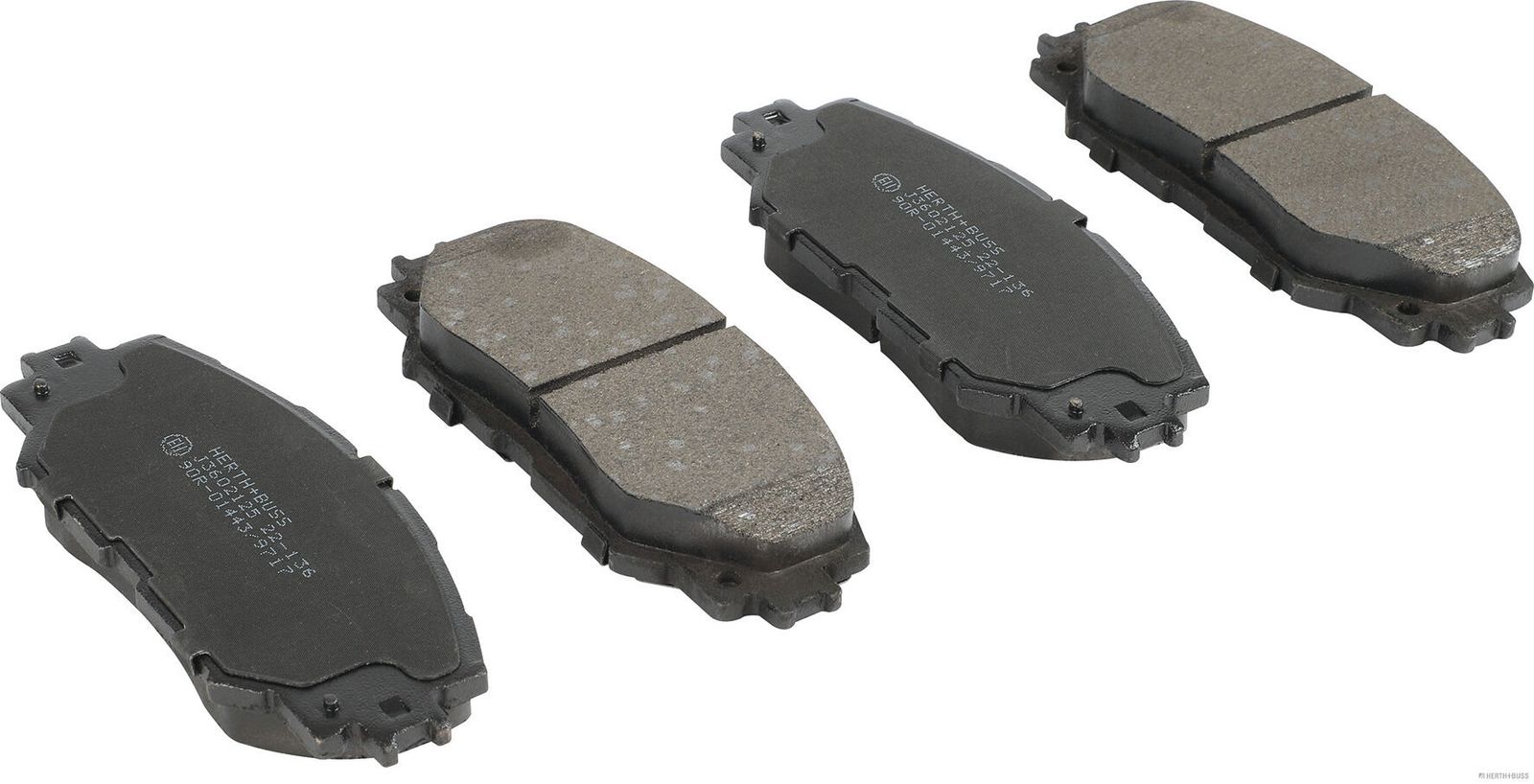 set placute frana,frana disc HERTH+BUSS JAKOPARTS J3602125