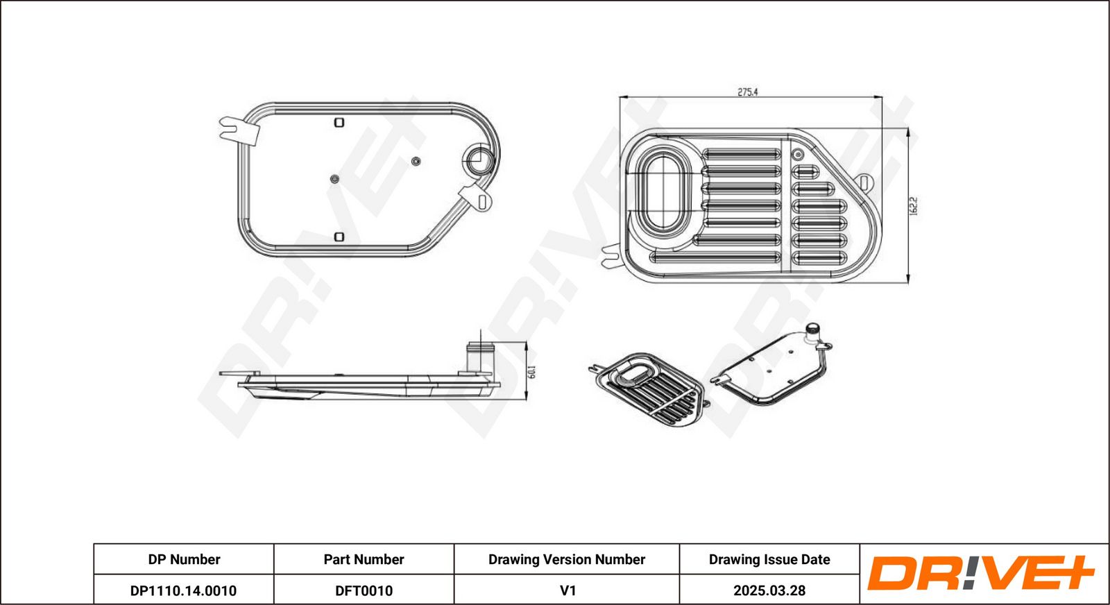 Hüdraulikafiltrikomplekt,automaatkäigukast