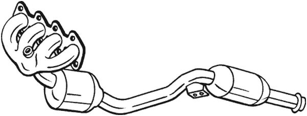 Katalizator KLOKKERHOLM A1694901119