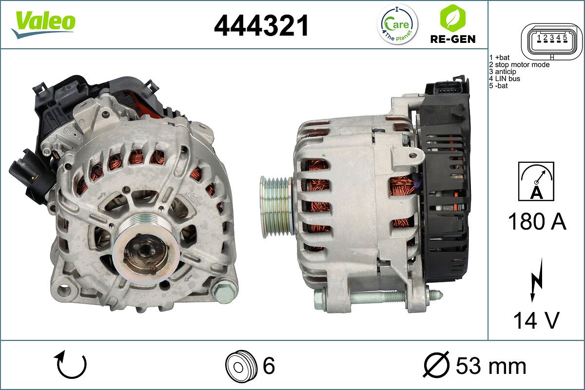 Generator start VALEO 444321
