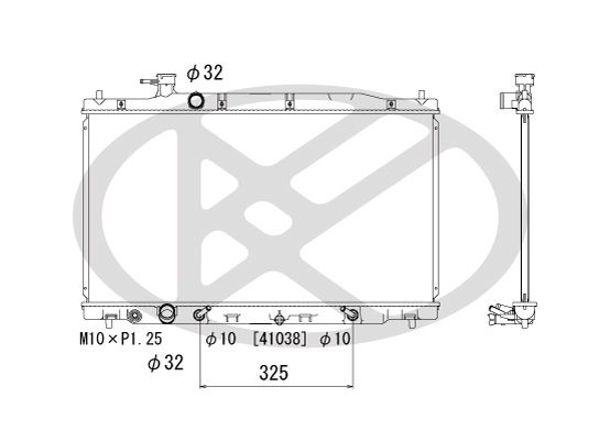 Radiator, racire motor KOYORAD PL082015