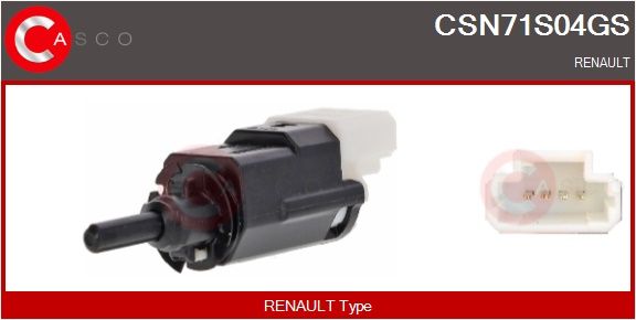 Interrupteur des feux de freins OE RENAULT 253205115R