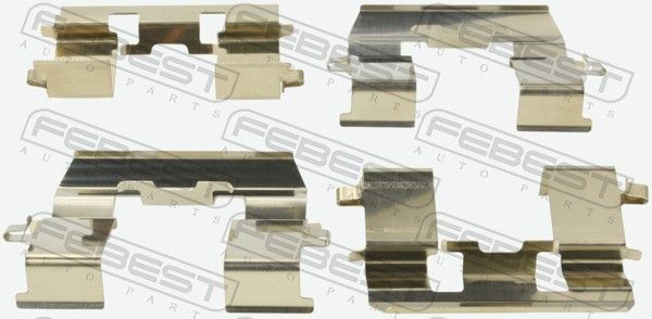 Piederumu komplekts, Disku bremžu uzlikas