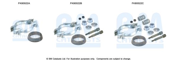 Zestaw montażowy, katalizator BM CATALYSTS FK80022