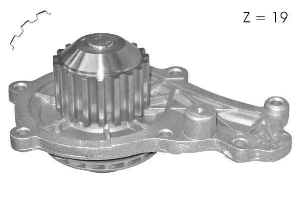 Pompe à eau, refroidissement du moteur