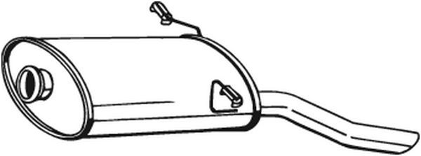 Tłumik końcowy BOSAL 190-041