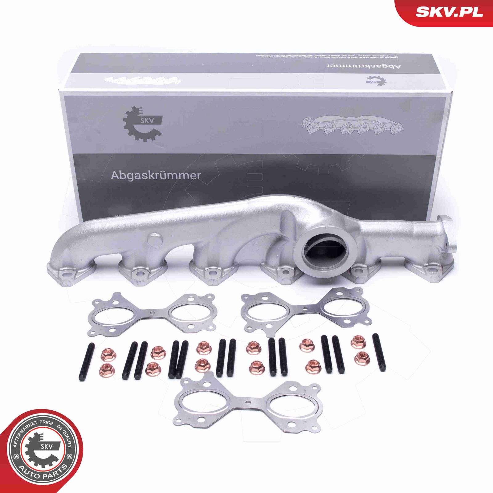 Kolektors, Izplūdes gāzu sistēma