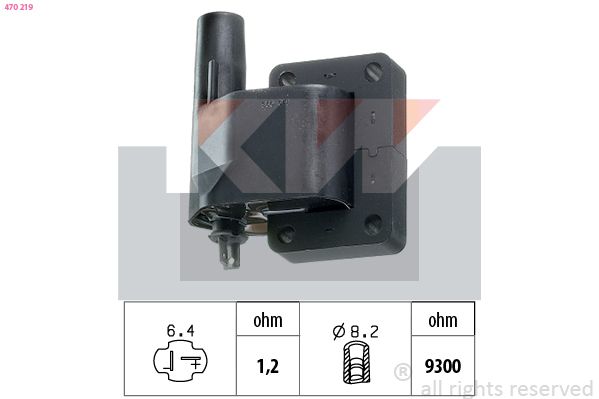 Cewka zapłonowa KW 470 219